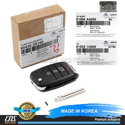  GENUINE  FOB Keyless Entry Remote Key for 2017-2019 Kia Sportage 95430D9100