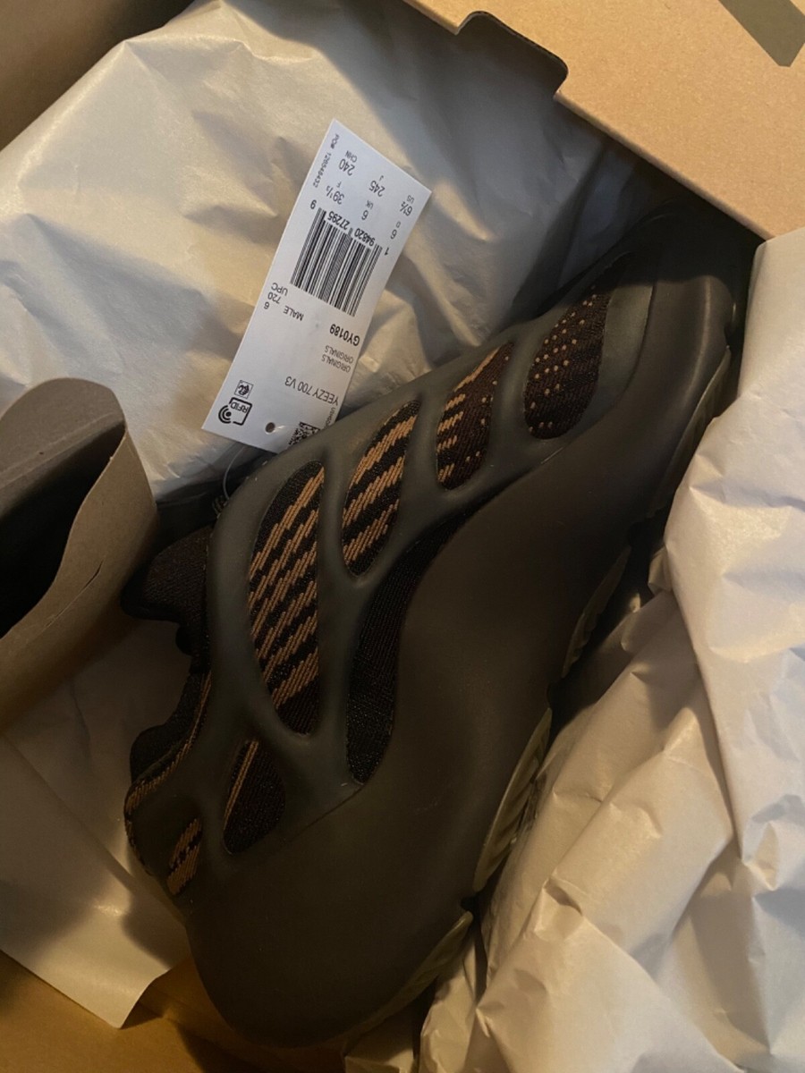 Adidas Yeezy 700 V3 Clay Brown Kanye West (GY0189) Men's Size