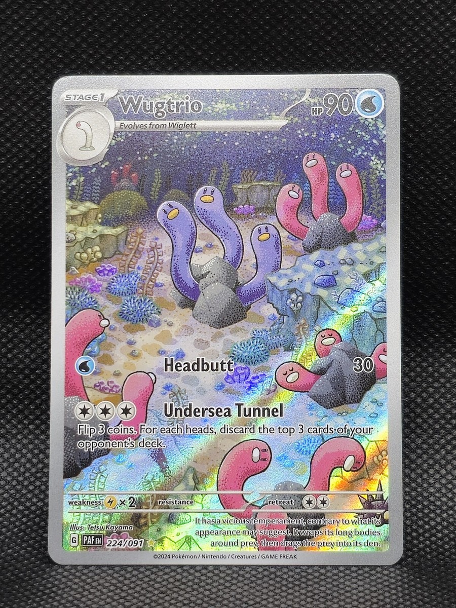 Wugtrio Alt Art 224/091 M PF Pokémon Paldean Fates Series | eBay Wugtrio Alt Art 224/091 M PF Pokémon Paldean Fates Series | eBay
