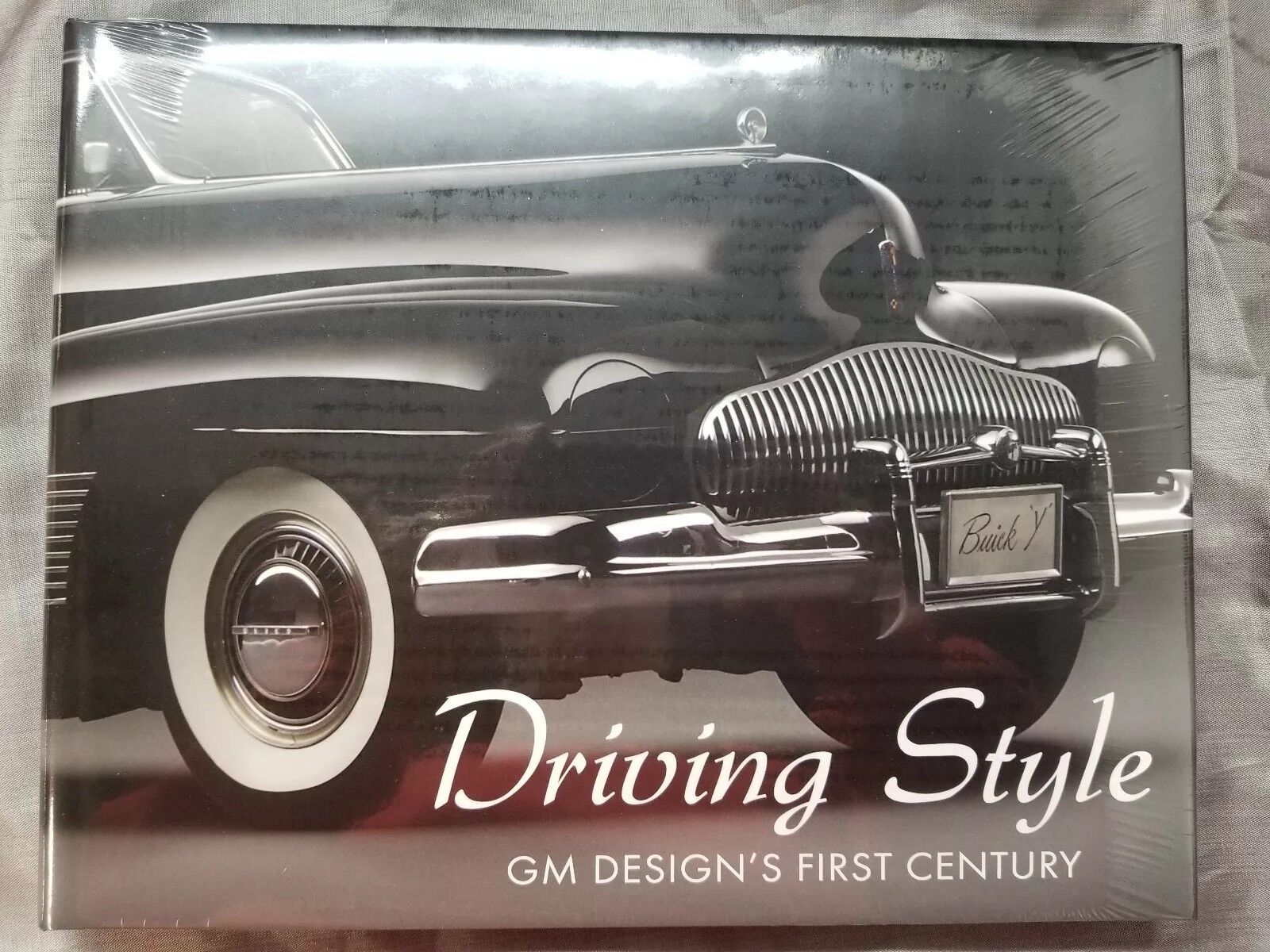NEW Sealed Driving Style GM Design's First Century Man Cave End Table Book 