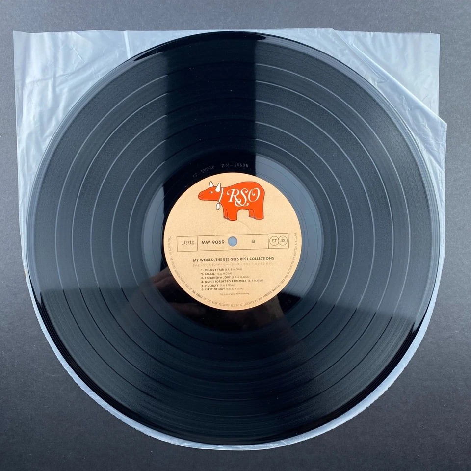 Bee Gees Best Collections My World JAPAN Import Classic Rock vinyl record LP EX - Image 4 of 4