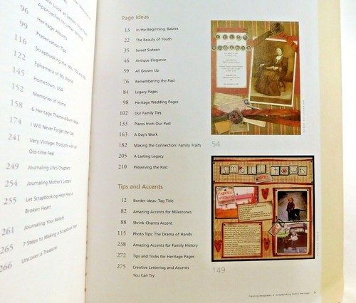 Scrapbooking Family Heritage Creating Keepsakes 2005 Paperback Over 800 Designs - Picture 4 of 8