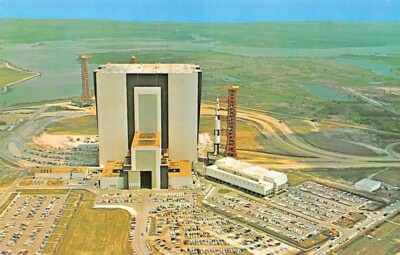 the Apollo/Saturn V Facilities vehicle Moves out of the vehicle Building 