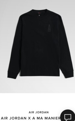 A MA MANIERE × JORDAN Long Tee 2XL