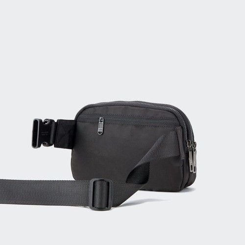  Zipper Pockets Nylon Crossbody Fanny Pack Purse,Everywhere Belt Bag for Women - Picture 19 of 55