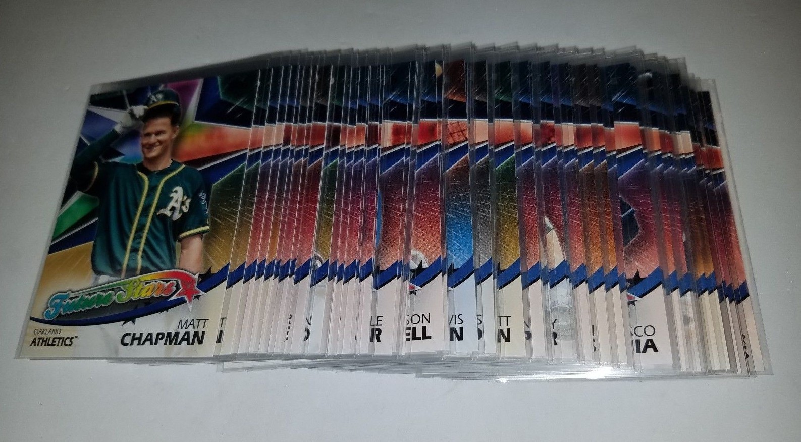 2018 TOPPS SERIES 2 FUTURE STARS BLUE PARALLEL INSERT * YOU PICK COMPLETE UR SET