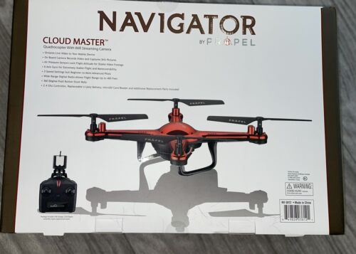 Propel Navigator CLOUD MASTER™ Drone Quadrocopter Wifi Streaming Camera NV-3812 - Picture 3 of 12
