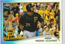2014 TOPPS CHROME #109 PEDRO ALVAREZ REFRACTOR