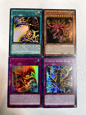 #ad #ad yugioh slifer the sky dragon ultimate divine beast revived god holo S074 $4.99