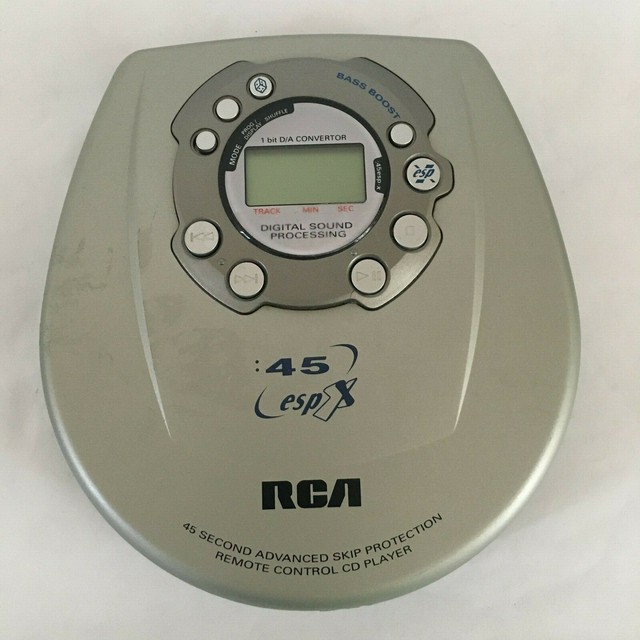 Vintage RCA Portable Discman CD Player 45x ESP Rp2365b for sale online eBay