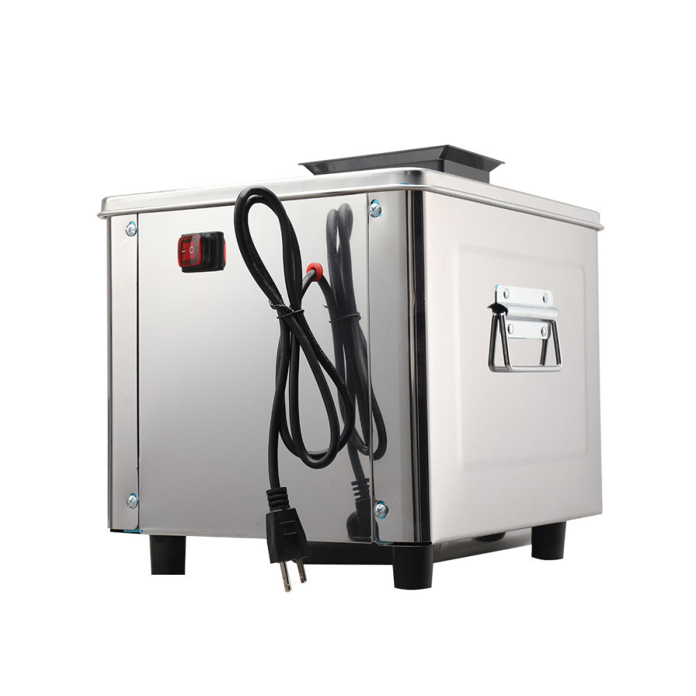 850W Meat Cutter Cutting Machine Stainless Steel for Family Commercial Use