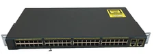 Cisco WS-C2960+48TC-L Catalyst 2960 Plus 48Port Managed Switch Ears V01 CCNA CCI