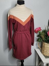 Bershka Pullover Long Sleeve Dress Size XS #a16