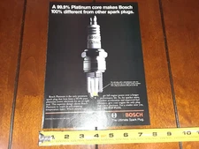 BOSCH PLATINUM SPARK PLUG ORIGINAL 1998 AD