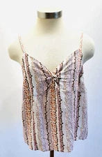 SO GOODS FOR LIFE Juniors Pullover Adjustable Straps Cropped Tank Top Size XL