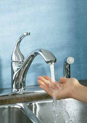 Kohler K10412cCP "Forte", single handle kitchen faucet. BRAND NEW, OPEN BOX
