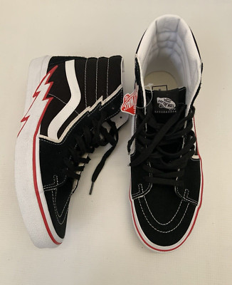 VANS Sk8-Hi Bolt Men's size 10.5 High Top Skate  Suede Canvas Sneakers 721454