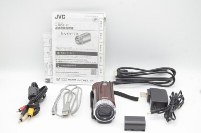 【美品】JVC Everio GZ-E117　ピンクゴールド　動作確認済 JVC Victor Everio GZ-E117-N ピンク 動作OK 1週間保証 ⁄1042 JVC GZ-