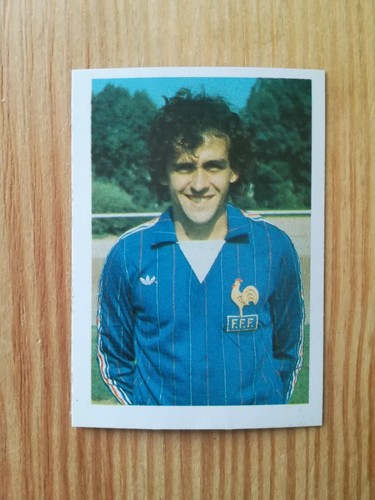 Carte Postale Collector Michel Platini - Légende Du Football Français, Vintage