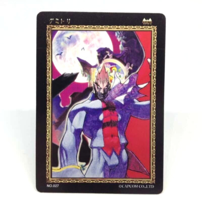 027 Demitri Vampire Savior Hunter Action Kartenspiel Actionspiel Arcade CAPCOM