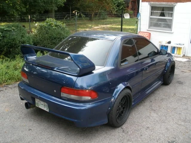 Alargadores de para-lama JDM para Subaru Impreza GD WRX extensões de corpo largo 2" 50mm 4 peças - Imagem 2 de 2