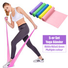 Fitnessbänder Gummiband 3er / 5er-Set Terra Band Pilates Yoga Band Home Training