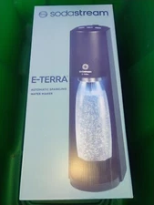 SodaStream -Terra 🎉Sparkling Water Maker - Black Model.. BPA Free Bottle✅