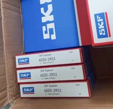 1PC SKF 6020-2RS1 deep groove ball bearing MK