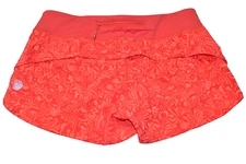 New Women's Lululemon Speed Short SW Seawheeze - CCGD/DUCO - Size 6