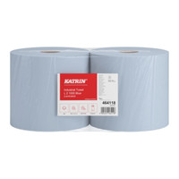 Katrin Putzpapier-Rolle L2 Blau, 2-Lagig 1000 Blatt Nordvlies 46411