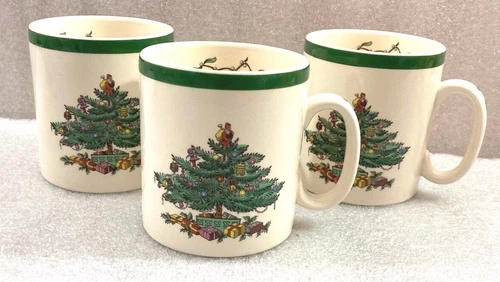 Spode Christmas Tree Mugs - Thumbnail 4
