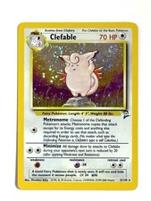 Clefable 5/130 Base Set 2 Holo (near mint/light play w/ swirl) on eBay