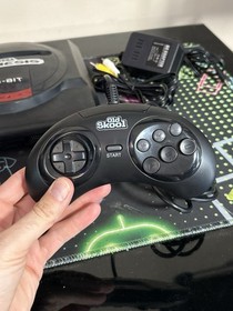 Sega Genesis Model 1601 Console + 6 Button Controllers
