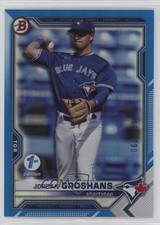 2021 Bowman Draft 1st Edition Blue Foil 62/150 Jordan Groshans #BD-82 1d4m