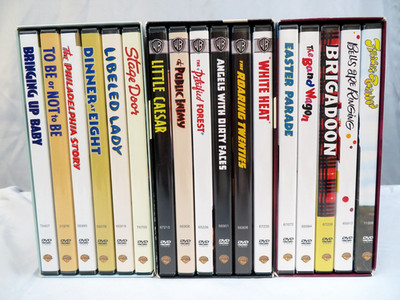 Dvd Lot 17 Gangsters Collection Film-Noir Classic Comedies Broadway To Hollywood