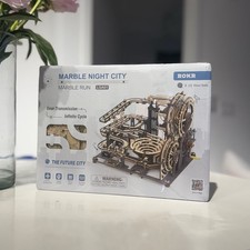 New ROKR Marble Night City Marble Run LGA01 3D Wooden Puzzle