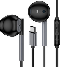 USB C Samsung Headphones Wired for Samsung Galaxy S26 S25 Edge S24 Ultra S23 S