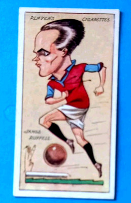 JAMES RUFFELL WEST HAM ENGLAND FOOTBALL KARIKATUREN 1927 JOHN SPIELERKARTE Nr. 29