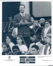 1989 Warner Bros Jesse Jackson Show Television Historic Vintage Press Photo 8x10