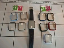 Ten Brand New APPLE WATCH 45mm Clip Cases. Many Colors Look Match Outfits 