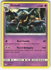 Golurk 90/236 SM - Cosmic Eclipse Pokemon Rare Lightly Played