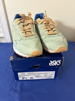 ASICS GEL SAGA SMOKE GREEN MINT  H6A0L-7474 Mens Size 9.5