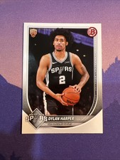 Dylan Harper 2025-26 Bowman Chrome Rookie Spurs RC #2
