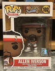 Funko Pop! Vinyl Basketball Figure #102 Allen Iverson NBA HOF Philadelphia 76ers