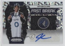 2023-24 Panini Prizm Fast Break Rookie Auto Jaylen Clark #FBR-JYN Auto 16wc