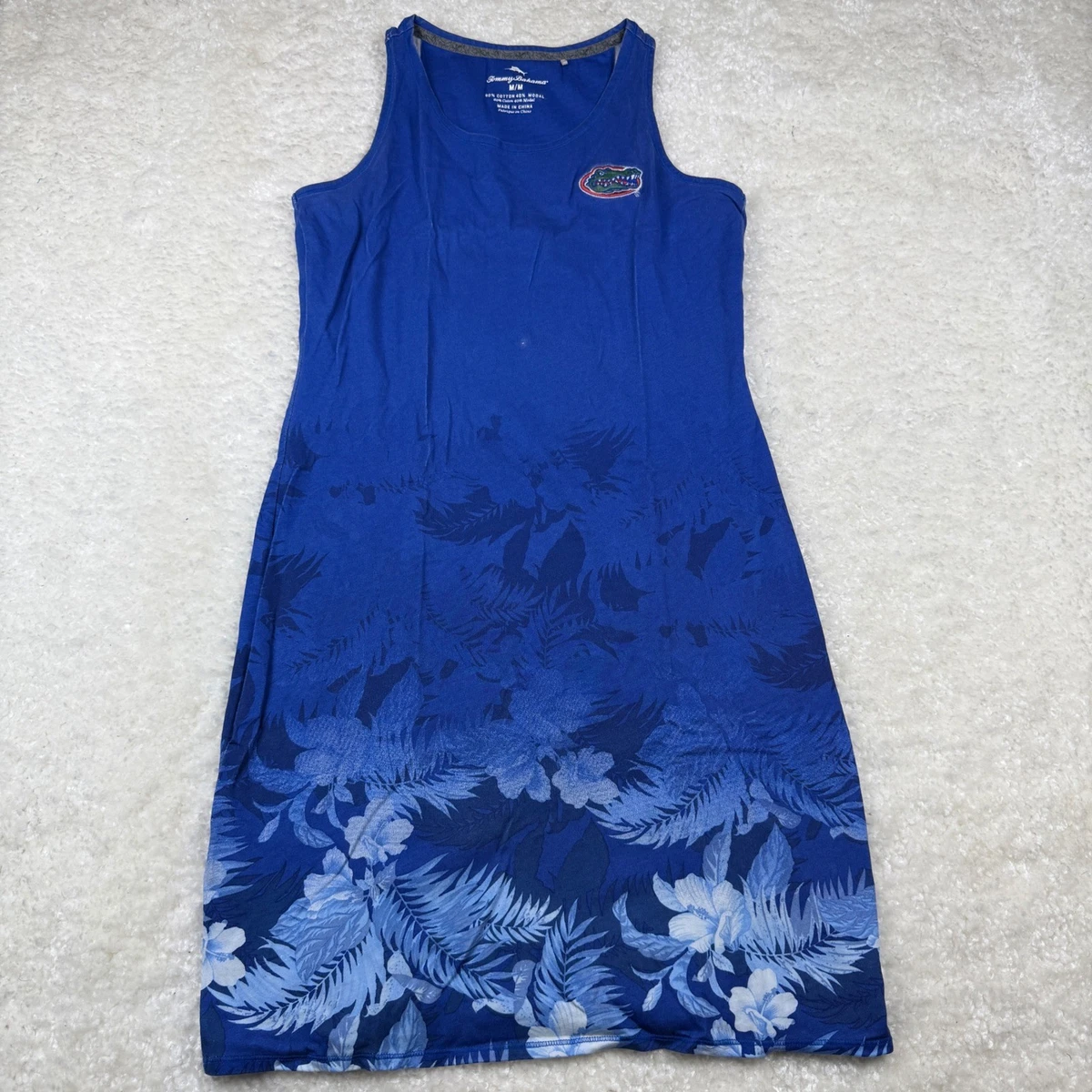 florida gators ladies dresses Women's Fanatics Royal Florida Gators Ruched Drape T-Shirt Dress