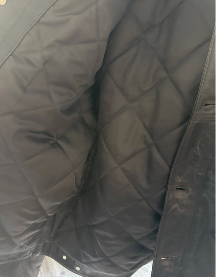 Stussy Trucker Leather Jacket | eBay