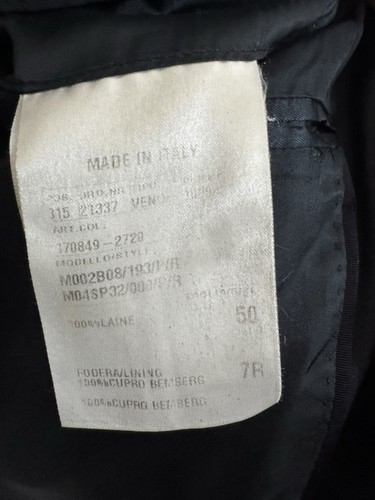 Lanvin Paris Made-in-Italy 2-piece mens suit made of Super 120's superfine wool. - Afbeelding 4 van 13