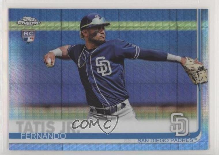 2019 Topps Chrome Prism Refractor Fernando Tatis Jr #203 Rookie RC 2r5