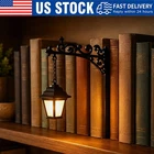 Library Lantern-Decorative Bookshelf Lighting, Miniature Hanging Shelf Lamp